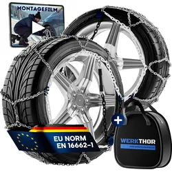 Werkthor Schneeketten Metall für Schnee und Eis WT-SC100