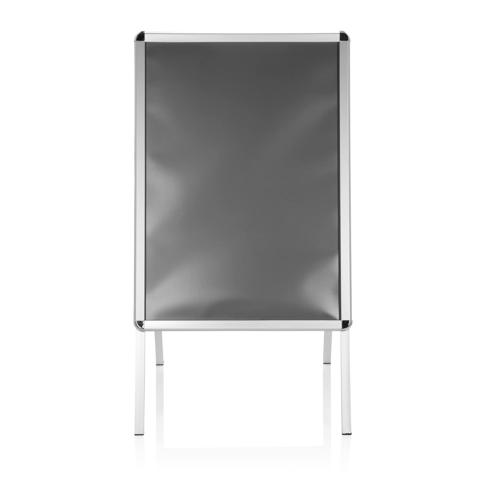 hjh OFFICE Plakatständer AGENDA II Aluminium