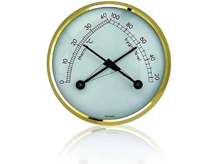 Thermometer/hygrometer rond 7 cm