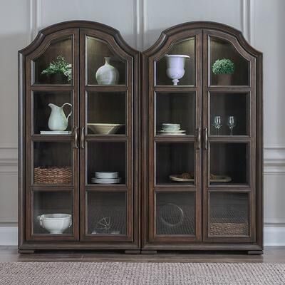 Liberty Furniture Provence Display Cabinet - Single or Bunching Set of 2