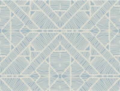 Inspired by Color Diamond Macrame Blue Wallpaper