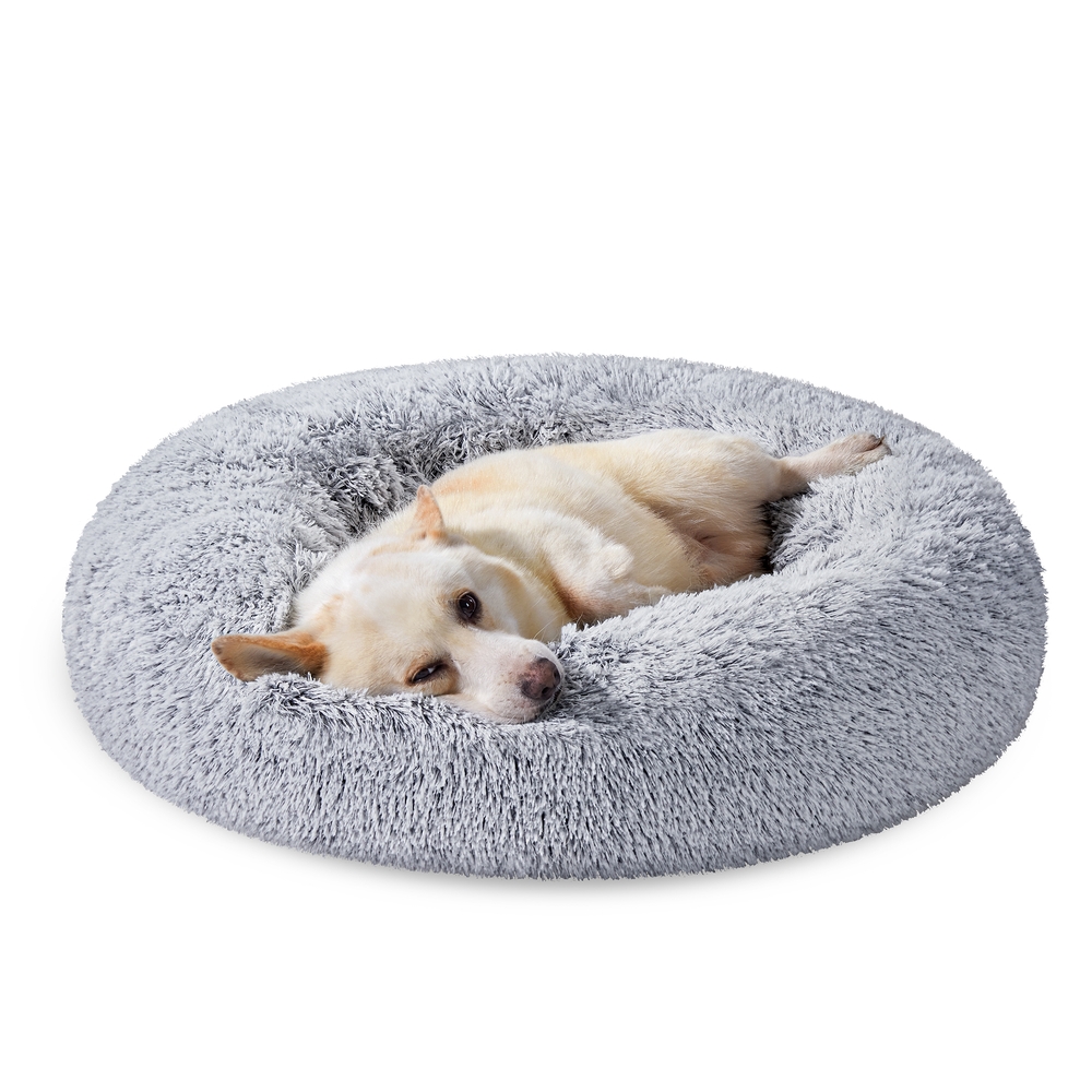 Feandrea Hundebett Ø 80 cm weich gepolstert PGW040G01