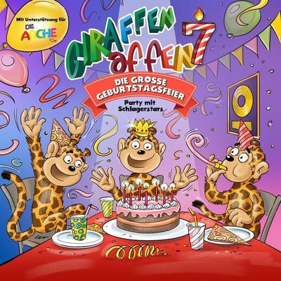 Giraffenaffen 7 - Die groáe Geburtstagsfeier - Giraffenaffen, CD, 0602445883776