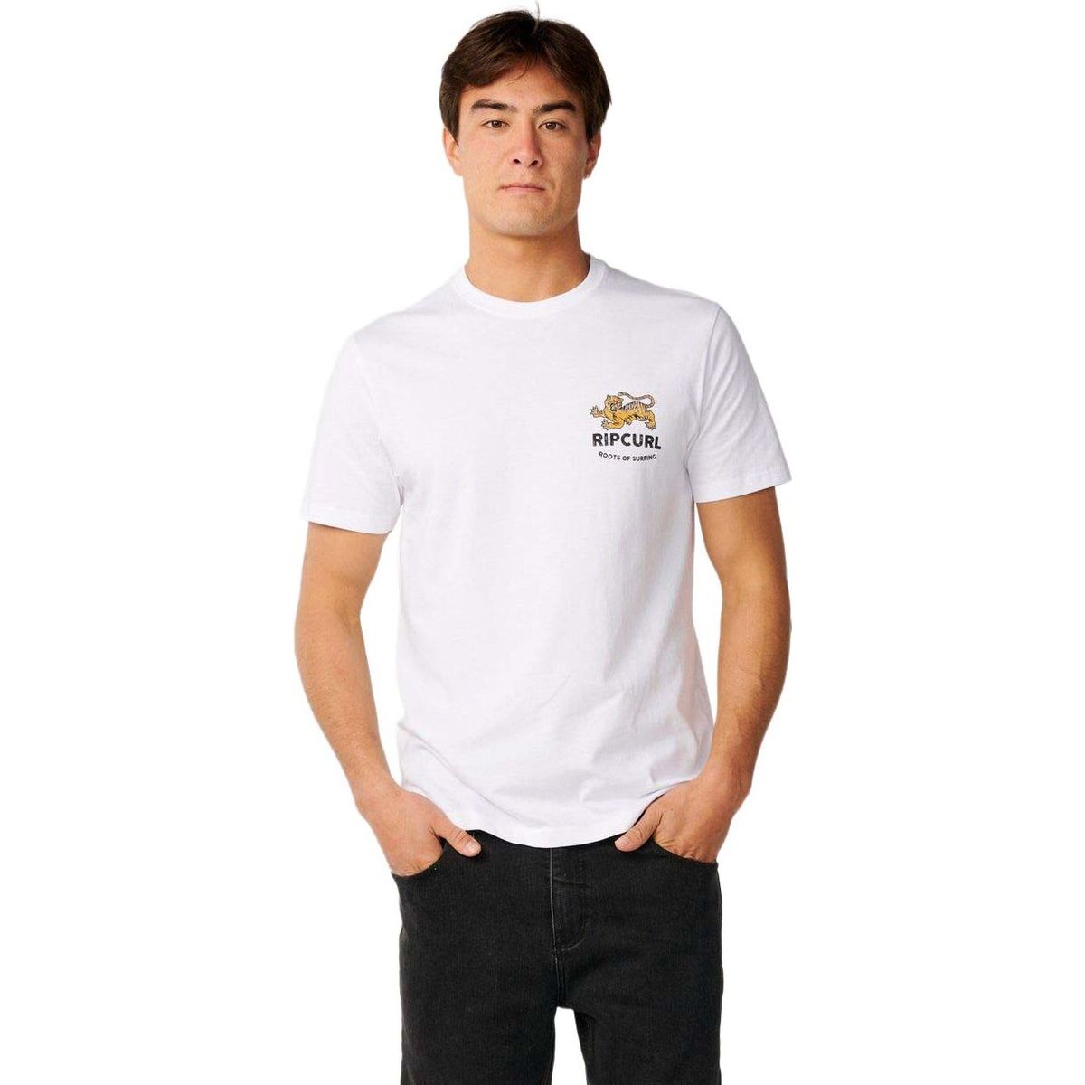 RipCurl Streamline Animal Tee white (1000) S 13MMTE-1000-S