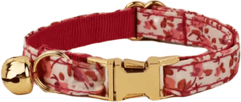 Inspire Picks Bella Bow Personalized Cat Collar With Adjustable Safety Buckle bow Tie Collar(04) l For Neck 20 32cm