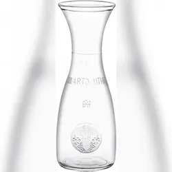 Bormioli Rocco 12x Karaffe MISURA PR 0,25 ltr Höhe 190 mm, Durchmesser 68 mm