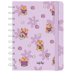 Lovely Story, Heft + Block, Capybara Flower A4 notebook (A4)