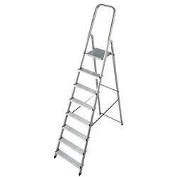 Krause Stehleiter »CORDA« 8 Stufen silber, 240 cm