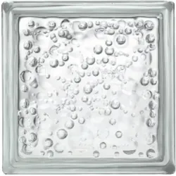 Glassblocks Glasbaustein klar 19x19x8 cm glanz 1908P