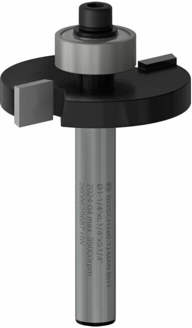 BOSCH PRO Fraise à rainurer, L 1/4