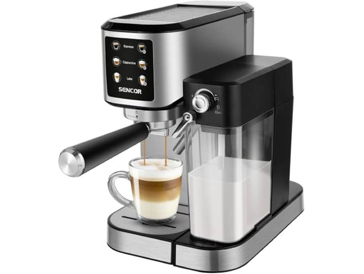 SENCOR HALBAUTOMATISCHE ESPRESSOMASCHINE SES 4910SS