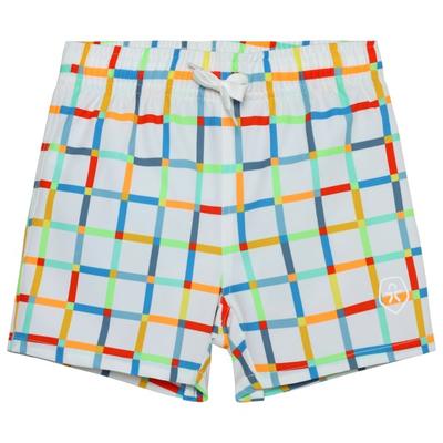Color Kids - Kid's Swim Shorts AOP - Boardshorts Gr 128 grau