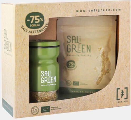 SALIGREEN BOX SALICORNIA 100% (FRASCO 30g + RECARGA 30g