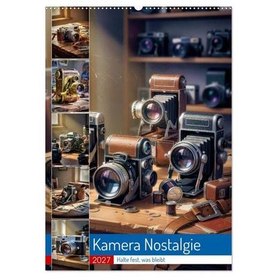 Kamera Nostalgie (Wandkalender 2027 DIN A2 hoch), CALVENDO Monatskalender