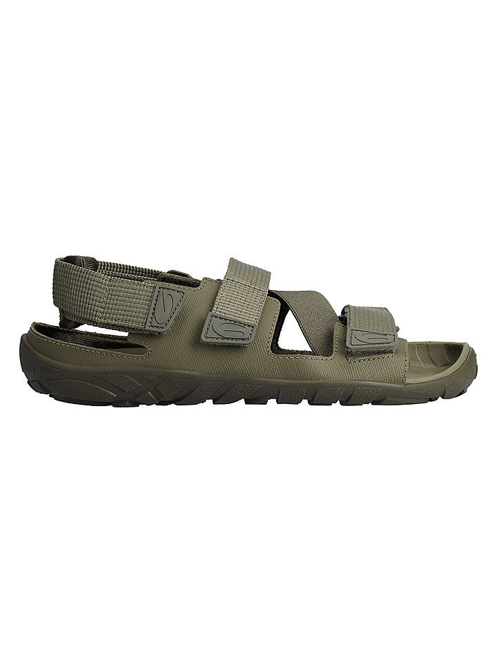 Groundies Leder-Barfußschuhe "Trace" in Khaki - 42