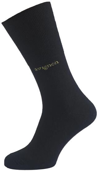 Avignon Merino Uld Liner Strømpe, Black