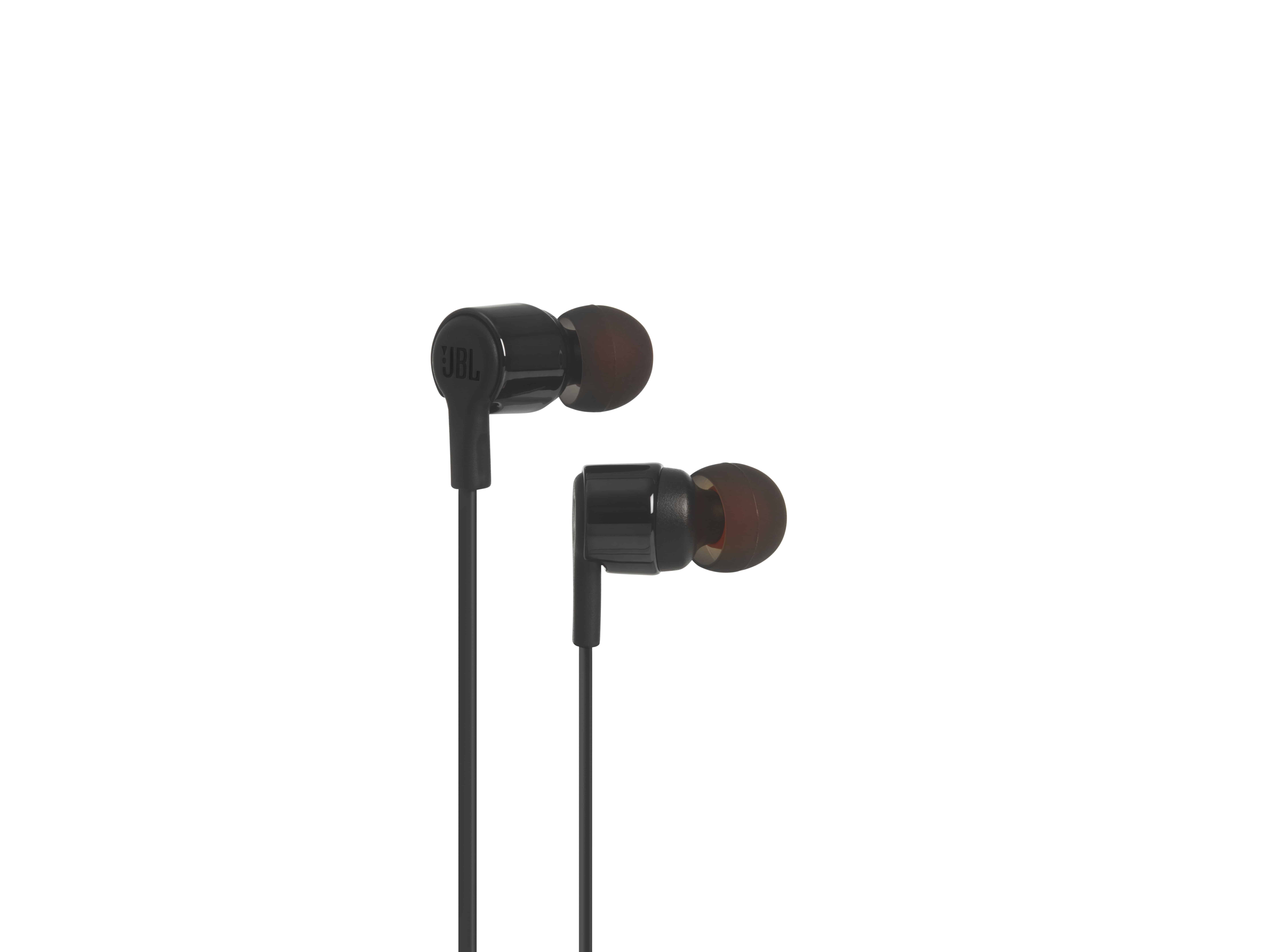 JBL Tune 210 In-Ear Kopfhörer kabelgebunden (Schwarz) JBLT210BLK