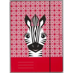herlitz Sammelmappe Cute Animals DIN A4 Zebra