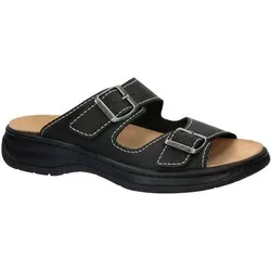 LICO Herren Pantolette Lico Wellness, Größe 41 in Schwarz Schwarz