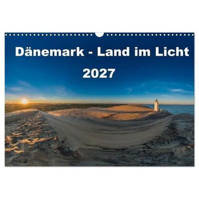 Dänemark - Land im Licht (Wandkalender 2027 DIN A3 quer), CALVENDO Monatskalender