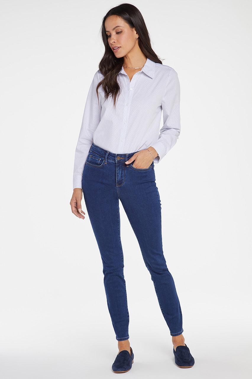Ami Skinny Jeans Mittelblau Premium Denim | Quinn