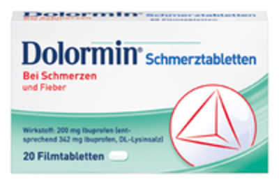 Kenvue Germany GmbH (OTC) DOLORMIN Filmtabletten 20 St 04590211