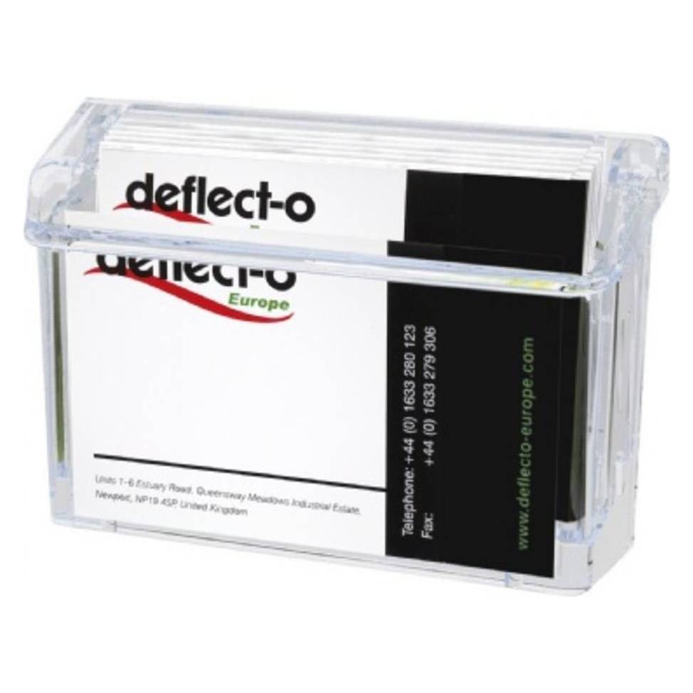 Deflecto Visitenkartenetui "Slimline" (700030EU)