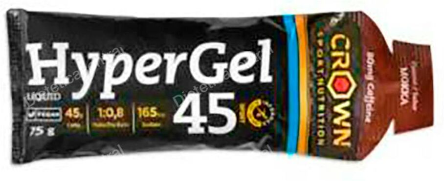 Crown sport nutrition hypergel 45 mokka + cafeina mokka cafeina 75g