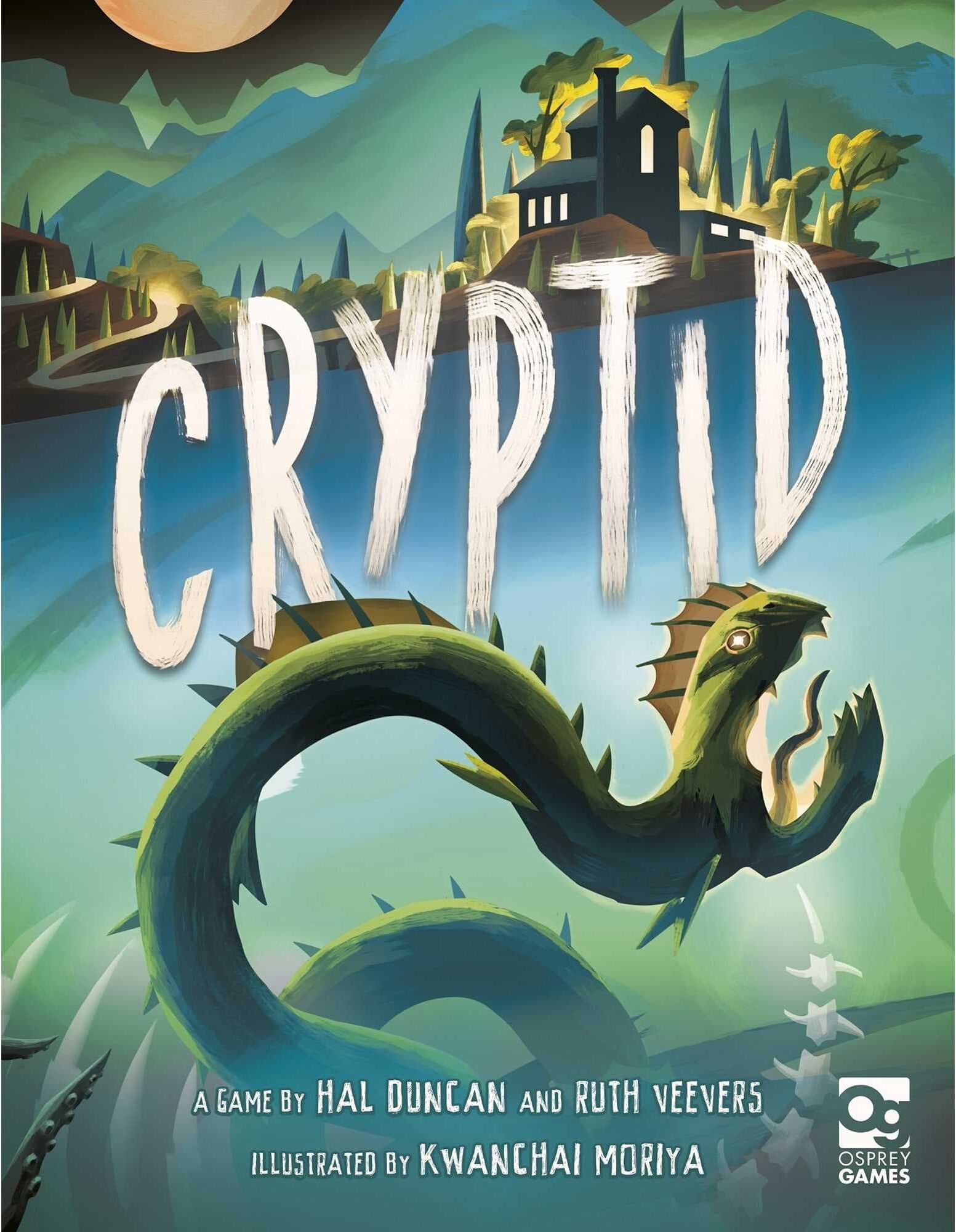 Cryptid Deduction Board Game by Osprey Games - Deduce Creature Location from Clues and Compete to Win