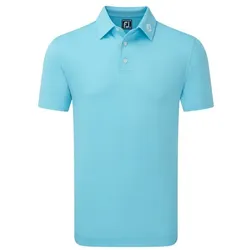 Footjoy Pique Solid Stretch Pique Polo türkis