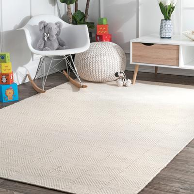 Nuloom Ago Geometric Wool Area Rug