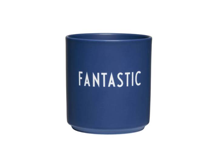 Design Letters - AJ Favourite Porzellan Becher, Fantastic / midnight blue