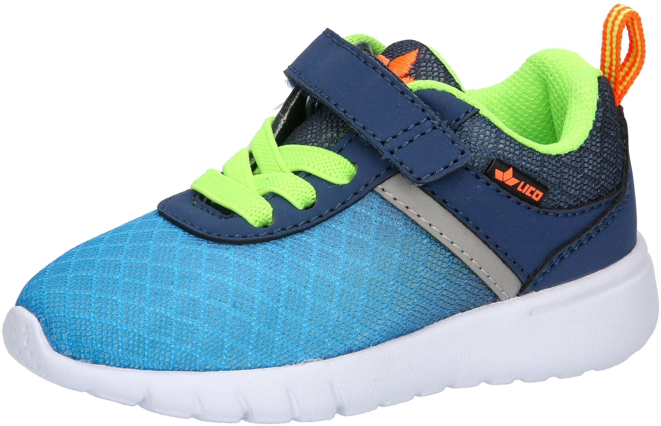 Trainingsschuh LICO "Sportschuh Cakes VS", Kinder, Gr. 23, Textil, blau, Synthetik, Schuhe
