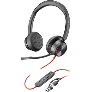 Poly Headset Blackwire 8225 Stereo, USB-C, On-Ear
