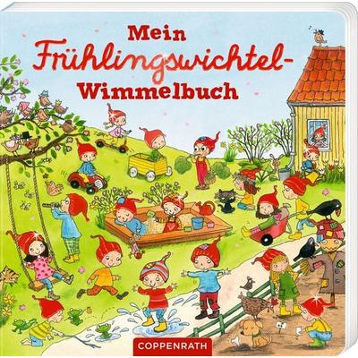 Mein Frühlingswichtel-Wimmelbuch, Gebundene Ausgabe von , Coppenrath, 978-3-649-65217-5