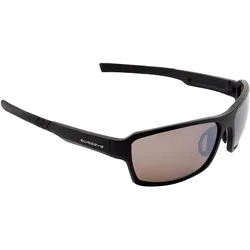 Swiss Eye, Herren, Sportbrille, Herren Freestyle Polarized Sonnenbrille (Schwarz, Braun Polarisiert), Schwarz