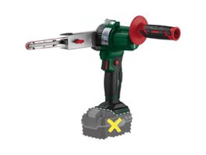 PARKSIDE® Lime à bande sans fil PBFA 20-Li A1, 20 V