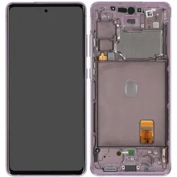 Samsung Front LCD Asm Violet SM-G780 Galaxy S20 FE (Display, Samsung Galaxy S20 FE), Mobilgerät Ersatzteile, Violett