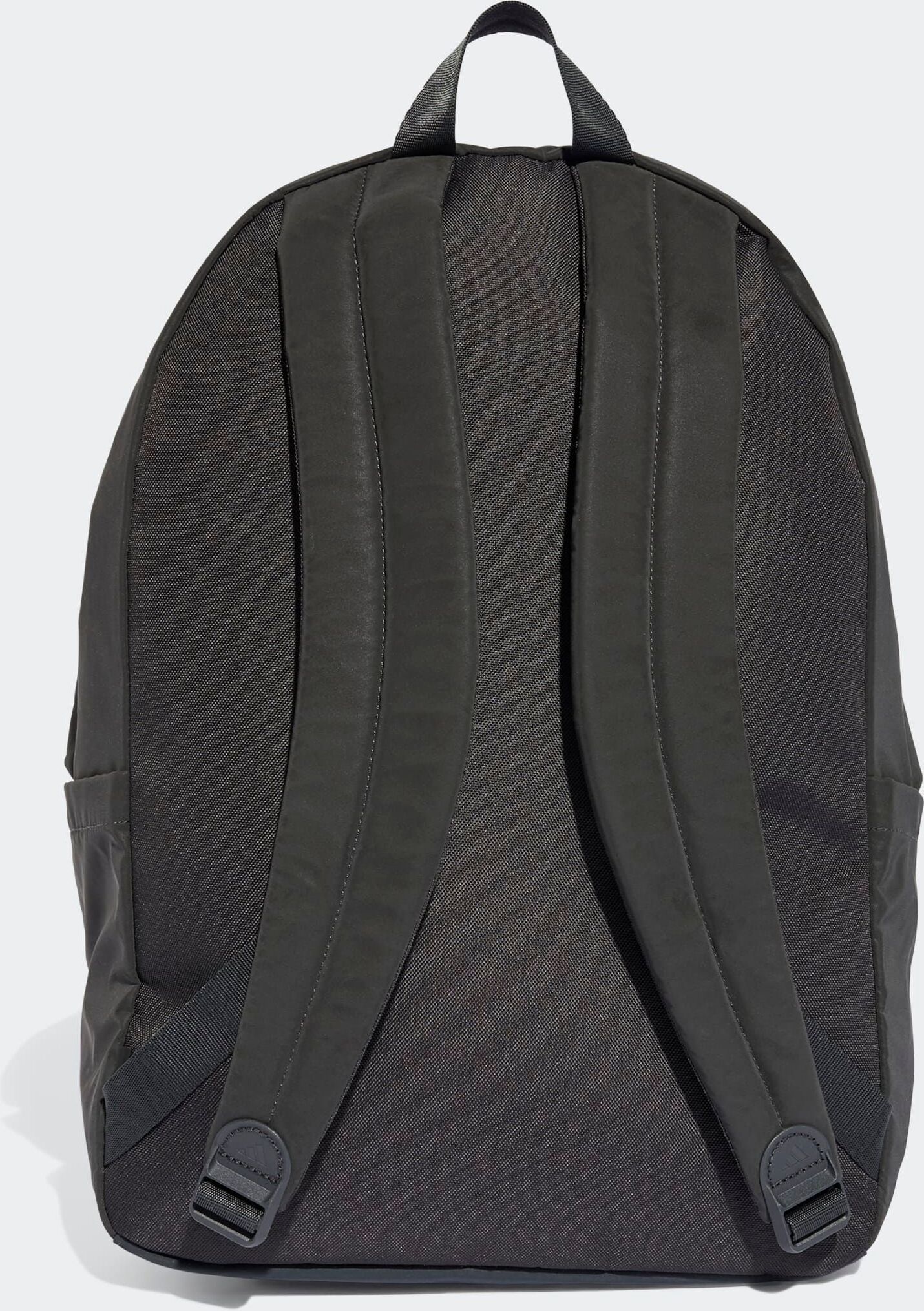 Rucksack ADIDAS PERFORMANCE "ESSENTIALS MIT REFLEKTIERENDEN DETAILS", grau (carbon, schwarz), Rucksäcke, Obermaterial: 100% Polyester, Rucksack, für Erwachsene, mit reflektierenden Details, mit mehreren Fächern carbon, schwarz Einheitsgröße