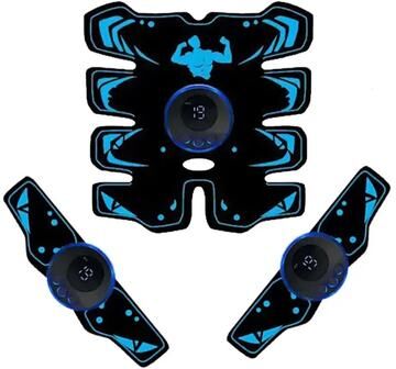 Multicon Wholesale Hub Abdominal Training Electric Body Slim Muscle Stimulator With USB Rechargeable Wireless Device set