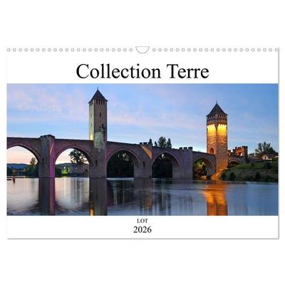 Collection Terre LOT (Calendrier mural 2026 DIN A3 vertical), CALVENDO calendrier mensuel
