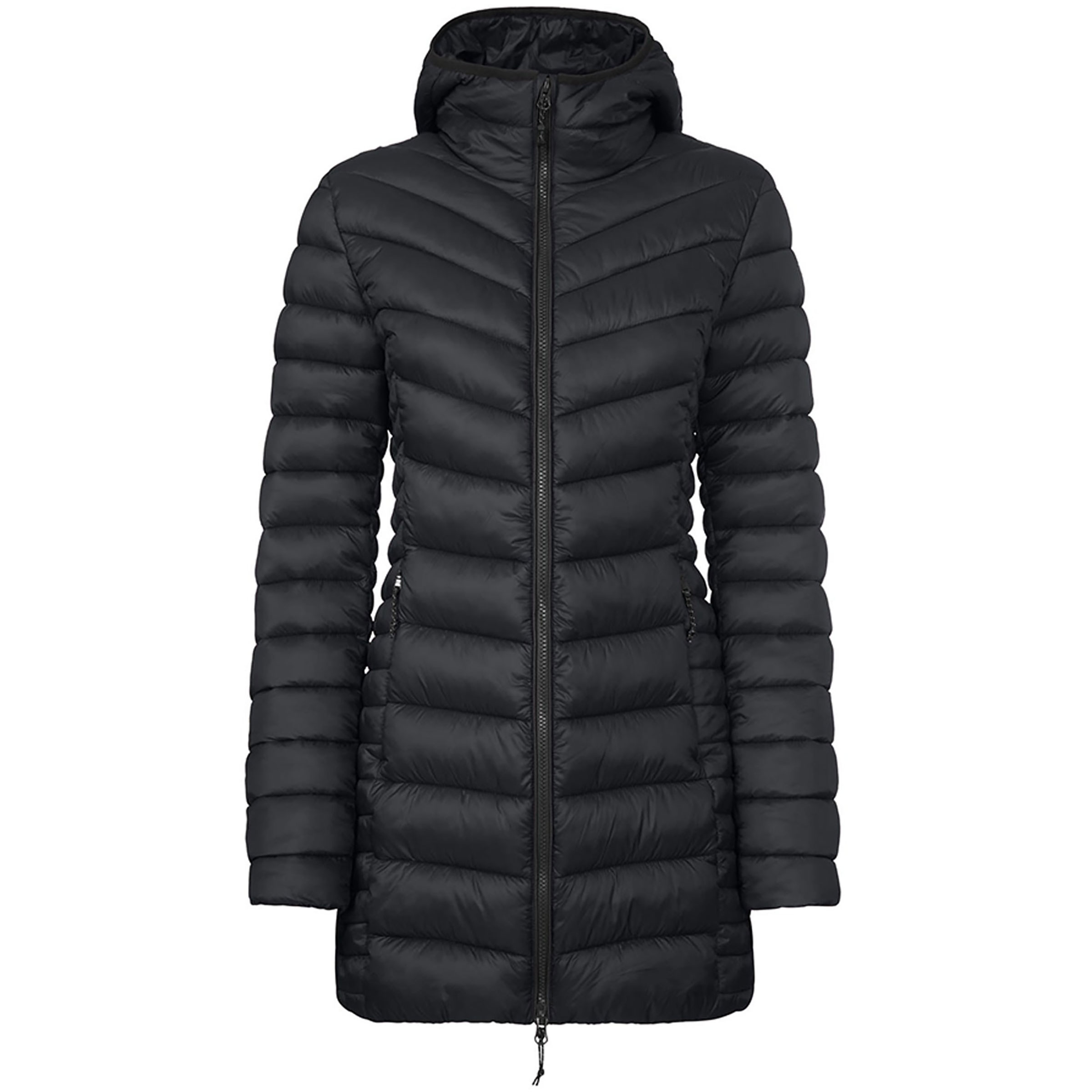 Rock Experience Re.Juneau Padded Damen Isolationsjacke schwarz Größe XS Lifestyle Wasserabweisend Wasserabweisend