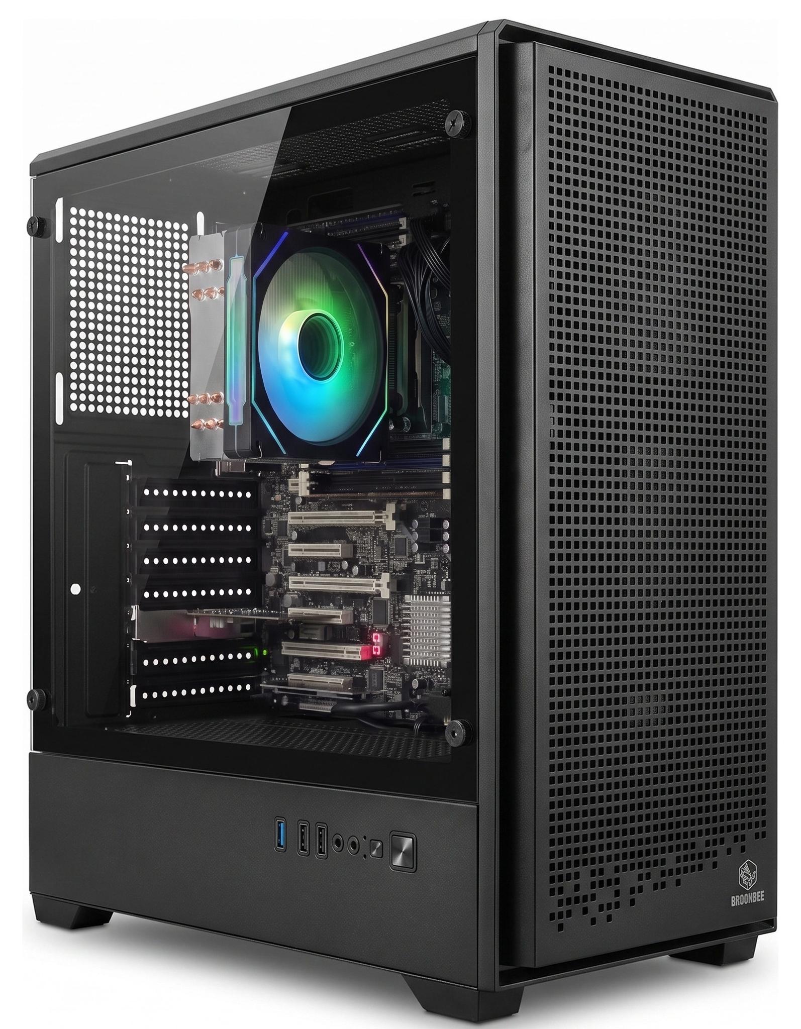 Multimedia PC Intel Xeon 14-Kern 28 Threads 16GB RAM 512GB SSD ohne RGB Win 11 Pro