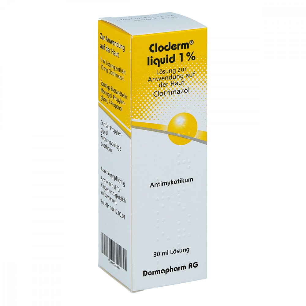 DERMAPHARM AG Cloderm liquid 1% 00976600