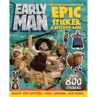 Early Man Sticker and Activity Book, von Aardman Animation Ltd, Sky Pony, 978-1-5107-3539-2
