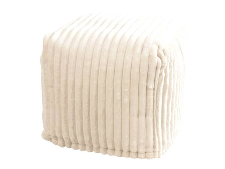 Pouf LIZARD blanc