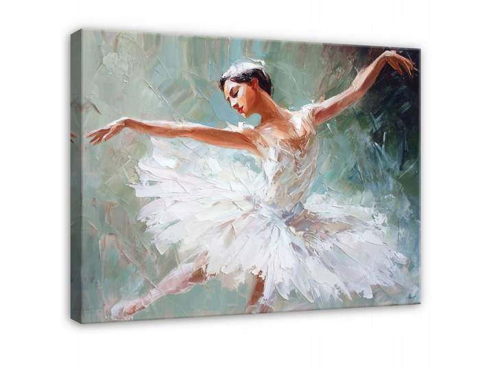 WANDBILDER Ballerina Frau Abstrakt 120x80