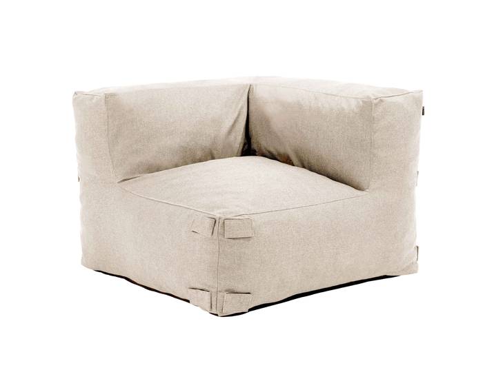 Oviala - Fauteuil d'angle pour salon de jardin modulable
