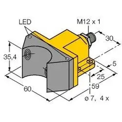 Turck Sensor NI4DSU352Y1X2H1140