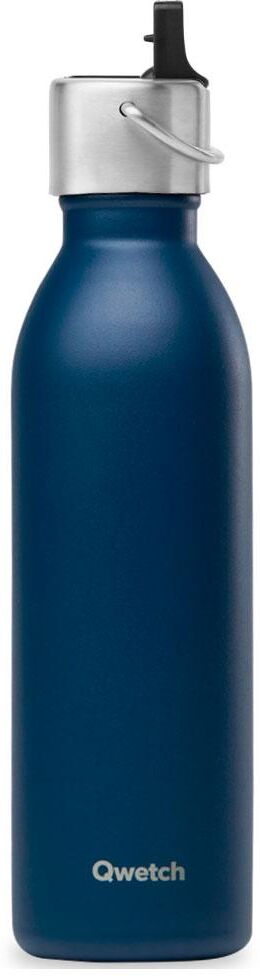 Qwetch  - Active 600 ml (Bouchon Sport) Matt Bleu Marine - Gourde